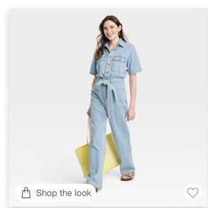 Short sleeve jumpsuit new! Size 10